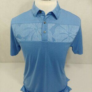 Jack Nicklaus Golden Bear Eco Choice Blue Performance S/S Golf Polo Shirt Mens S